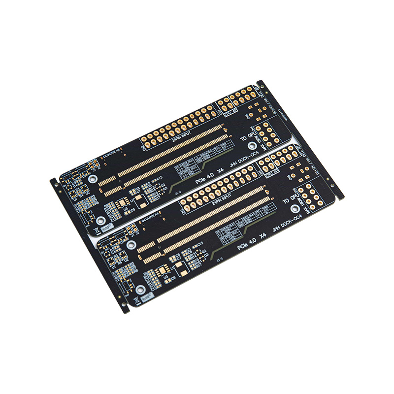 Placa de oro ennegrecido de doble cara