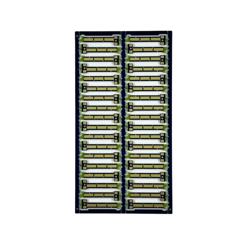 Lámina chapada en oro azul de doble cara